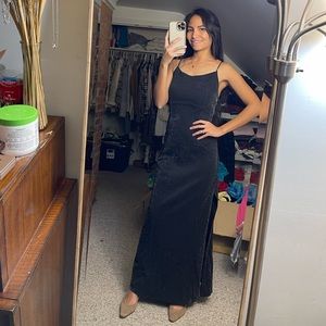 Black glittery dress size small